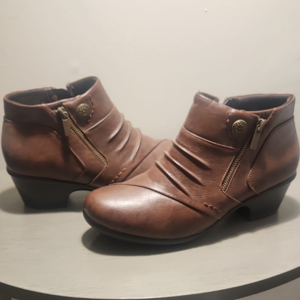 Brown Ankle Boots NWOT